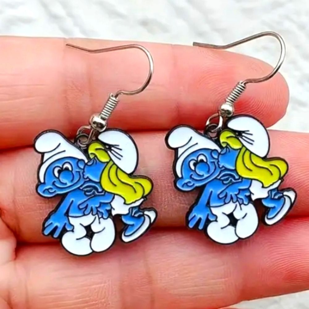 Hand Crafted cartoon earrings
